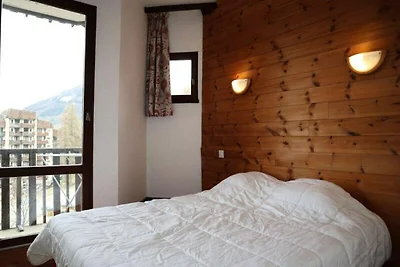 Wohnung in Les Orres mit Blick auf das Tal