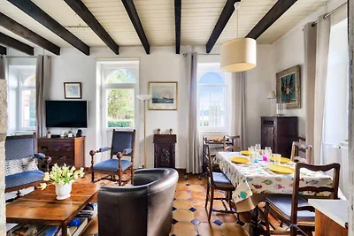 Haus auf der Insel Queffen mit Garten und...