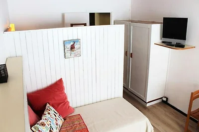 Studio voor 4 personen, op het zuiden gelegen...