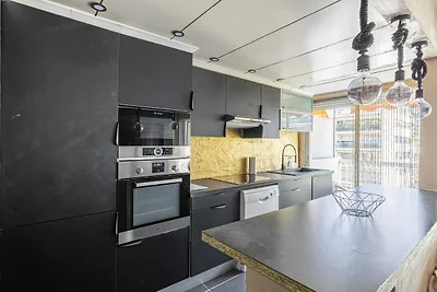 Modernes Apt. 1 Schlafzimmer/4 Personen mit g...