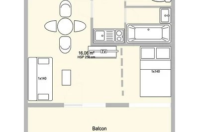 Wohnung in La Clusaz in der Nähe von...