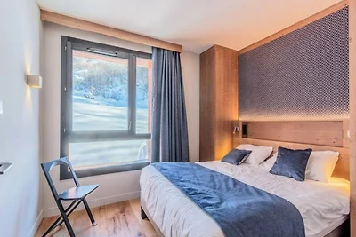 Apartment in Les Arcs mit Spa und Aussicht