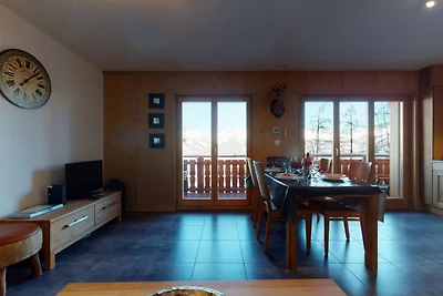 Moderne Wohnung in Veysonnaz