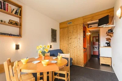 Studio für 4 Personen im Zentrum des Resorts