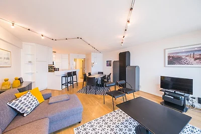 Appartement met twee terrassen en zeezicht