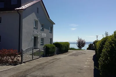 à l'étage supérieur de la maison Seeblick