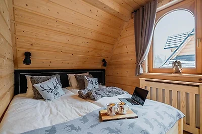 Ferienhaus im Highland-Stil, Sauna, Whirlpool