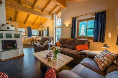 Chalet panoramico in vetro con sauna