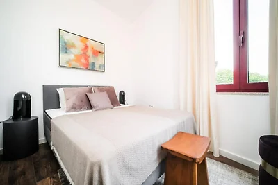 Apartment in Porto mit Gartenblick