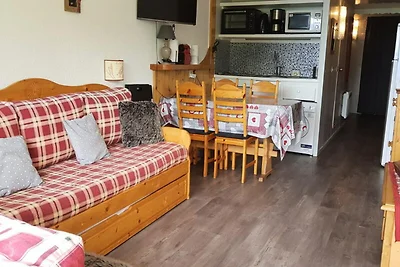 Wohnung in Les Arcs mit Bergblick