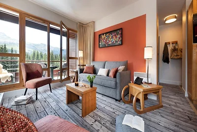 Ferienhaus mit Bergblick und Balkon für 8