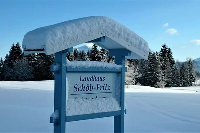 Hut in Ofterschwang met zwembad