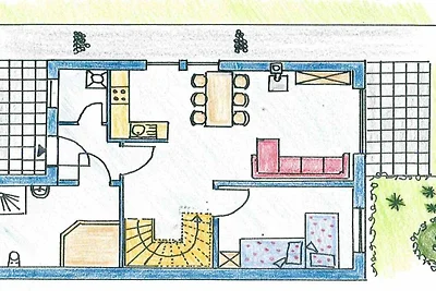 Ferienhaus in Stolpe mit Schwimmbecken