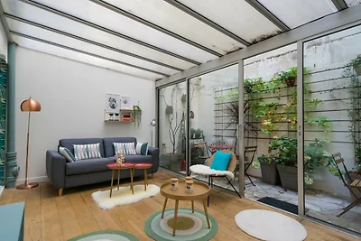 Appartement chic avec patio - 2BR/6P - Le...