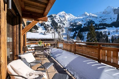 Chalet in La Clusaz mit beheiztem Pool