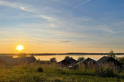 Kenmerkende Lodge aan de Gröberner See