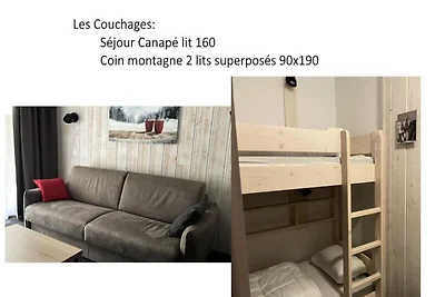 Studio für 4 Personen