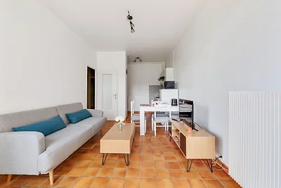Einfaches Ferienhaus im Grandcamp mit Garten