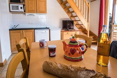 Wohnung in Aussois mit Bergblick