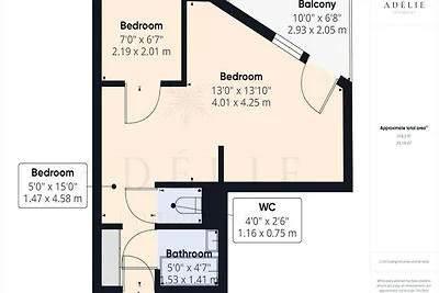 T2 80 m von den Pisten mit Parkplatz,...
