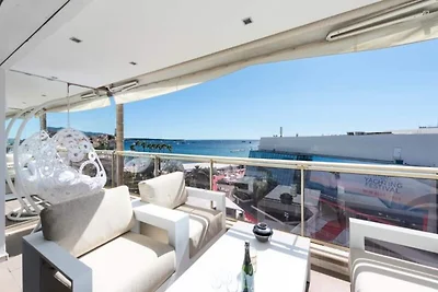 Appartement aan de Croisette met uitzicht op...
