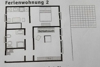 Ferienwohnung mit 1 Schlafzimmer