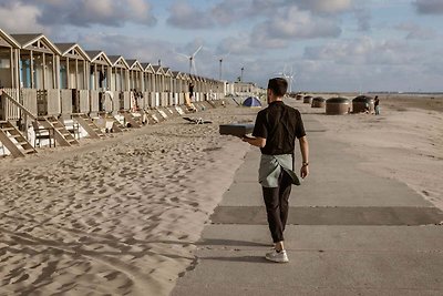 Strandlodge mit direktem Meerblick am Nordsee...