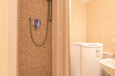 In der Nähe des Freizeitzentrums mit Terrasse