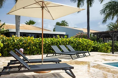 Flach, 10 Minuten zum Strand