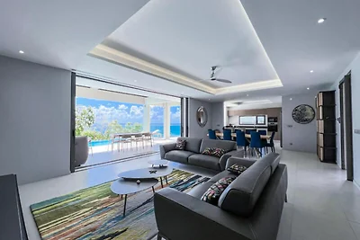 Villa a Saint-François con piscina a sfioro