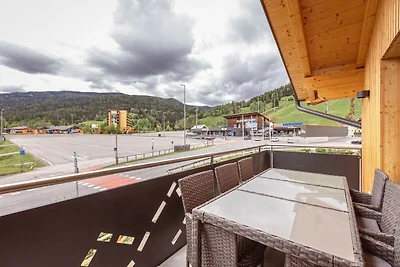 Lebhafte Wohnung in der Nähe des Skigebietes