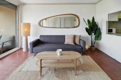 Appartement 2BR/4P-Balkon Saint-Tropez