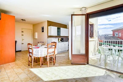 Geräumiges Valras Apartment mit Balkon