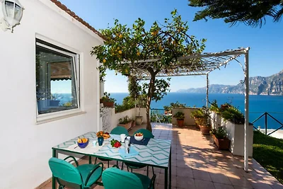Casa a Positano con splendida vista sul mare