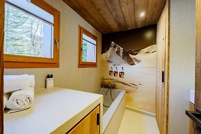 Modernes Alpenchalet mit Klimaanlage, 4 Schla...