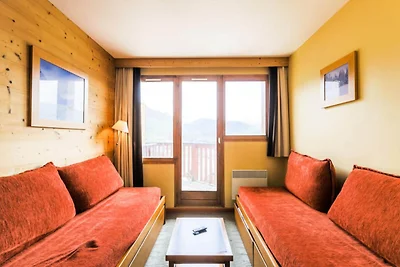 Wohnung in Alpe d'Huez mit Bergblick