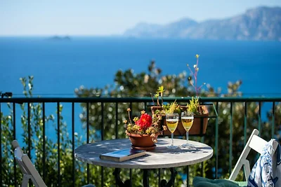 Casa a Positano con splendida vista sul mare