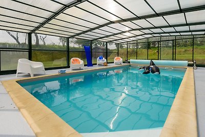 Holiday Home in Plouguin France With Private ...