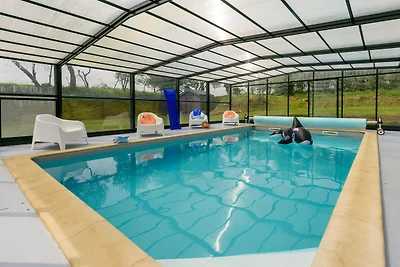 Ferienhaus mit privatem Pool