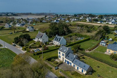 Breton country house near the beach in...