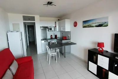 Wohnung nahe Saint-Clair-Strand & Blick