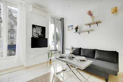 Gezellig appartement - 1BR/3P - Straatsburg S...