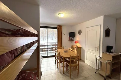 Wohnung in Réallon mit Skizugang