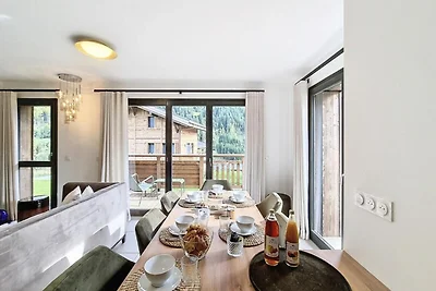 Appartamento a Les Gets con giardino jacuzzi