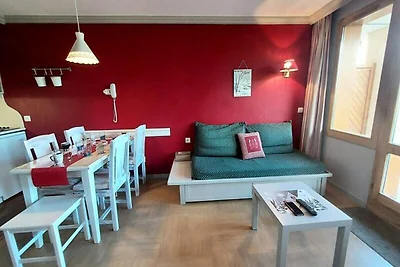 Apartment in Montchavin mit Blick auf den Mon...