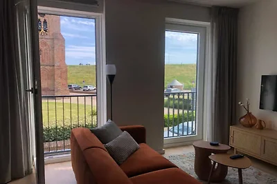 Lodge mit schönem Blick auf den Garten