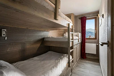 Wohnung in Moriond mit Bergblick