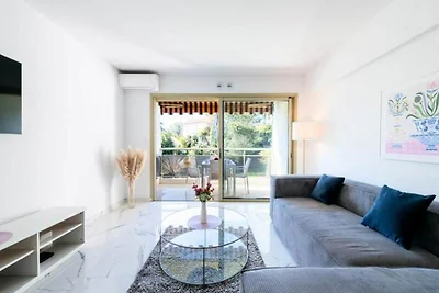 Apartment in Cannes mit Pool und Gärten