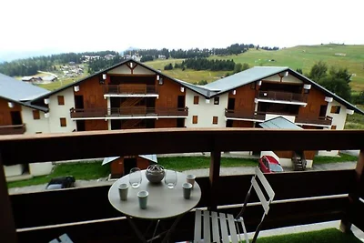 Apartment in Les Saisies mit Bergblick