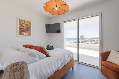 Küstenkomfort in Valras mit Parkplatz